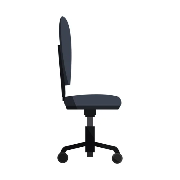 Icône chaise de bureau — Image vectorielle