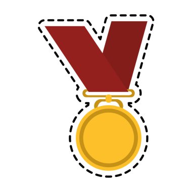 Kazanan madalya simgesi