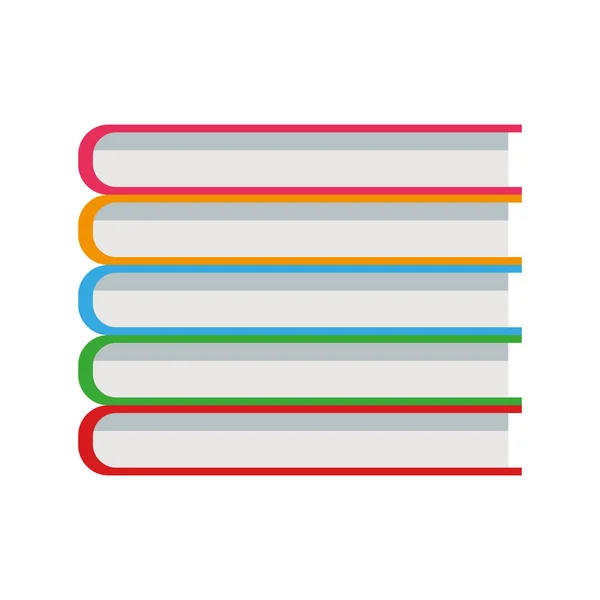 Stack of books icon — Stock Vector