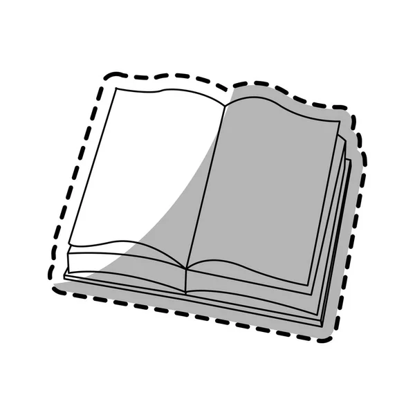 Libro icono imagen — Vector de stock