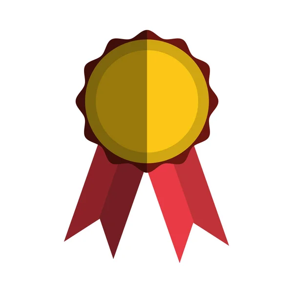 Winner medal icon — Stock Vector