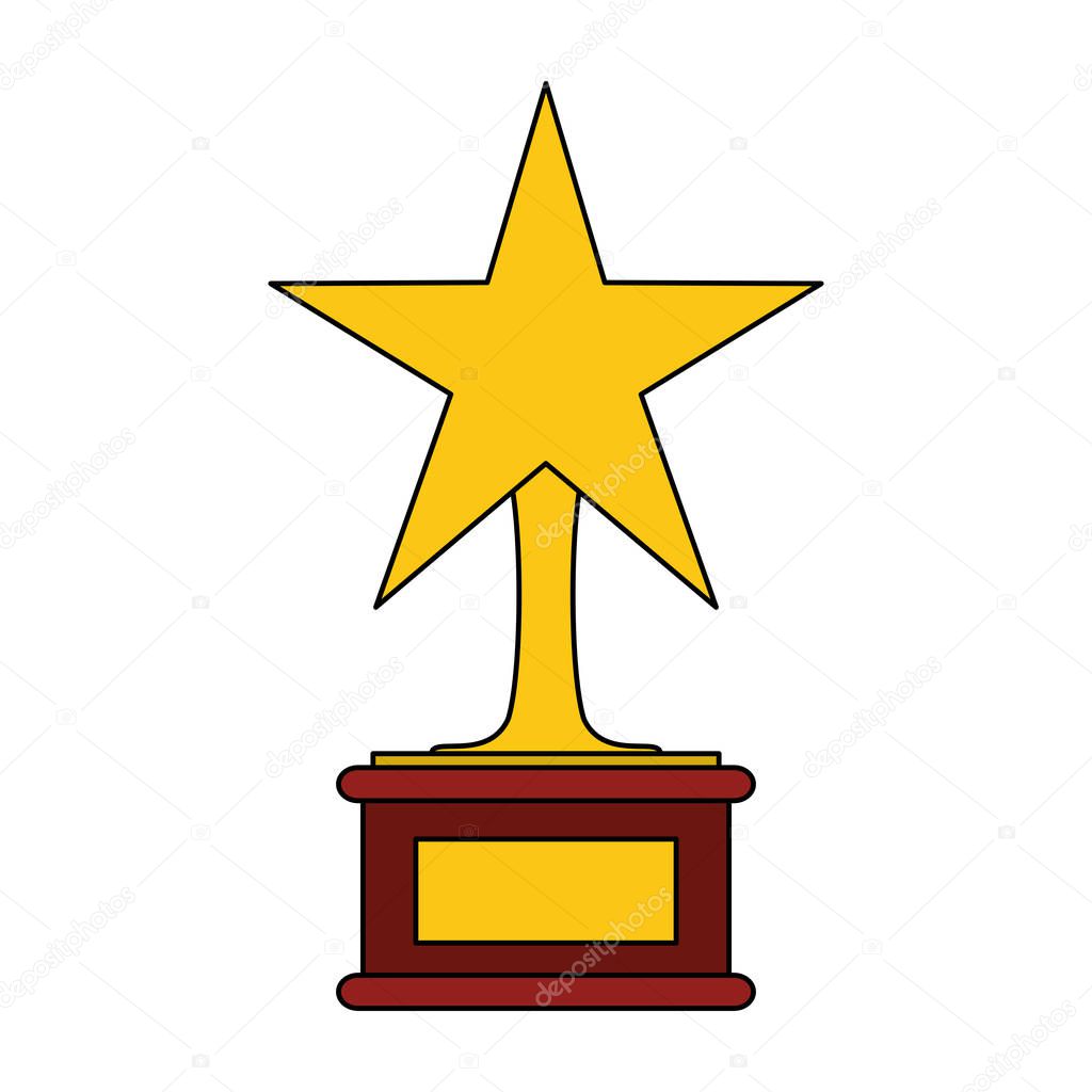 gold trophy icon