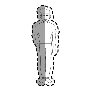 adam çizgi film simgesi