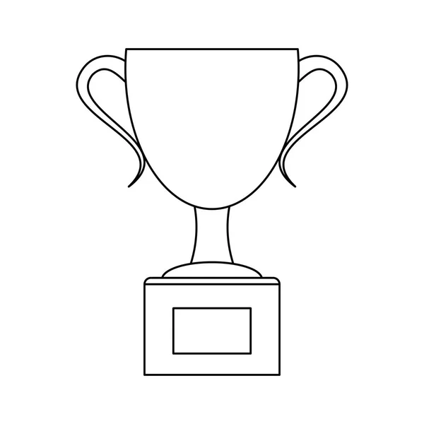Ikona trophy Zwycięzca — Wektor stockowy