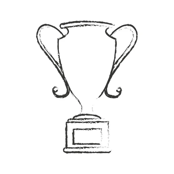 Icono del trofeo ganador — Vector de stock