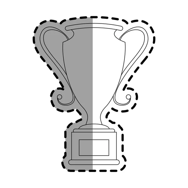Icono del trofeo ganador — Archivo Imágenes Vectoriales