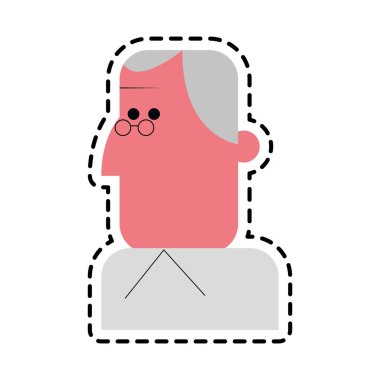 adam çizgi film simgesi