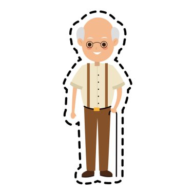 adam çizgi film simgesi