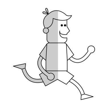 çocuk çizgi film simgesi