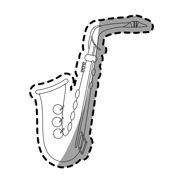 Music instruments design — Stock Vector