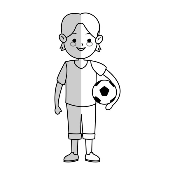 Niño icono de dibujos animados — Vector de stock