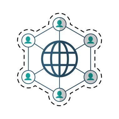 Dünya toplum iletişim hattı kessin bağlı