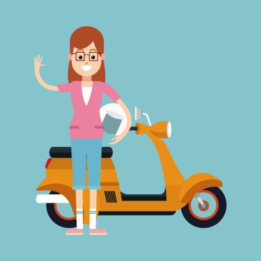 kadın gözlük eğlenceli ve motosiklet kask