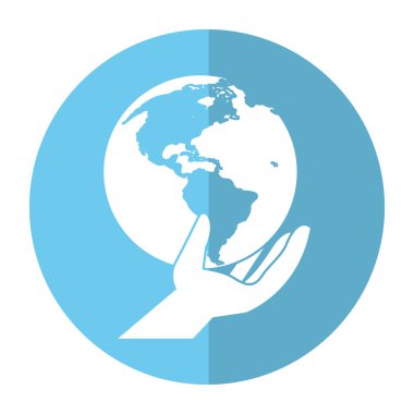 çevre el dünya bakım gölge tutarak