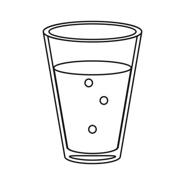 Kupa bardak kahve kafein içecek ince çizgi