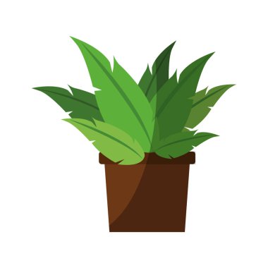 bir pot simgesi bitki