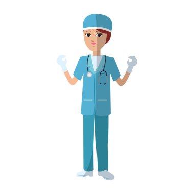 kadın tıbbi hemşire