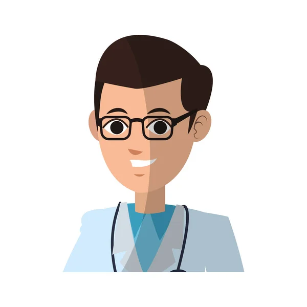 Homme médecin — Image vectorielle
