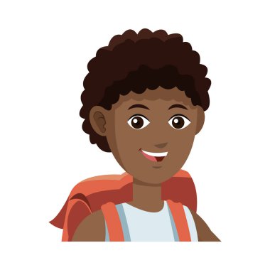 genç adam çizgi film simgesi