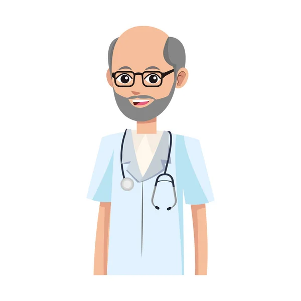Homme médecin — Image vectorielle