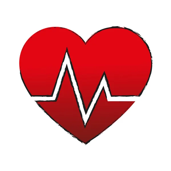Cardiopictogram — Stockvector