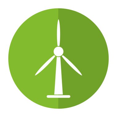 Rüzgar türbin enerji biyo kule gölge