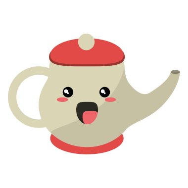 Kawaii çaydanlık porselen çaydanlık