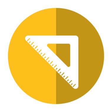 çizgi film üçgen cetvel okul gölge