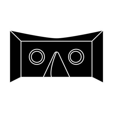 VR gözlük teknolojisi piktogram
