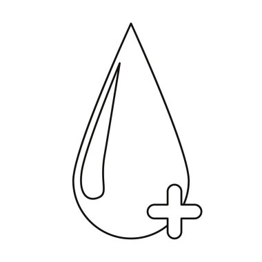 kan damlası bağış donör çapraz ince çizgi