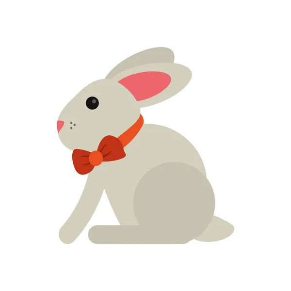 Lapin de Pâques symbole mignon — Image vectorielle