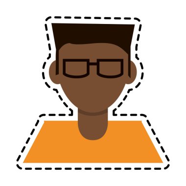 adam çizgi film simgesi