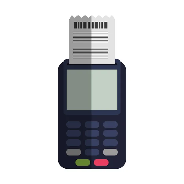 Icono del dispositivo de datáfono — Vector de stock