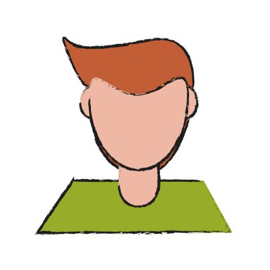 adam çizgi film simgesi