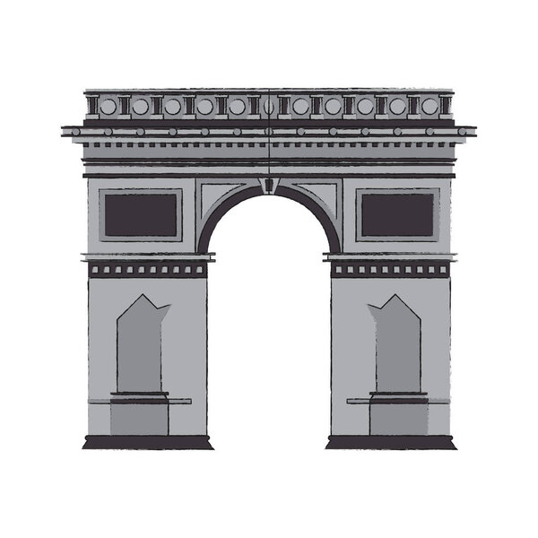 arc of triomphe icon