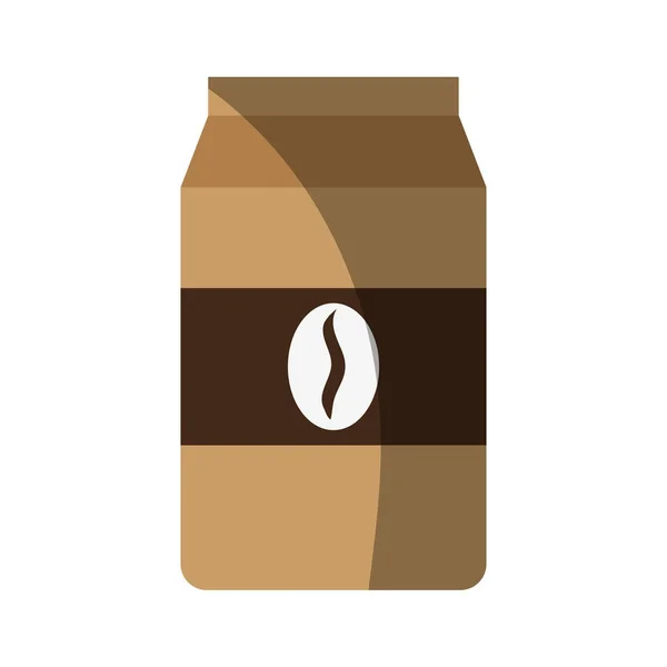 Икона мешок кофе — стоковый вектор
