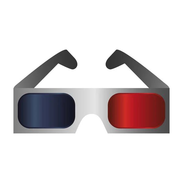 Icono de gafas 3d — Archivo Imágenes Vectoriales