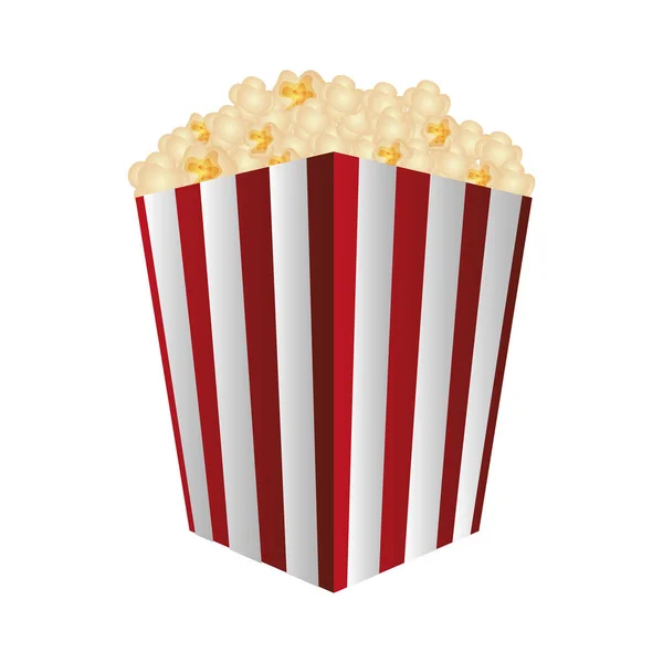 Popcorn-Eimer-Symbol — Stockvektor