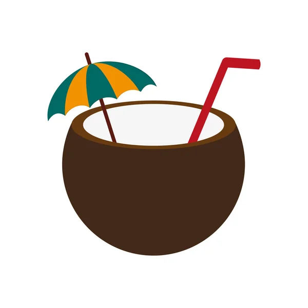 Cocktail icône boisson — Image vectorielle