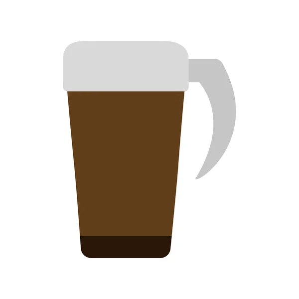 Kaffeetassen-Ikone — Stockvektor