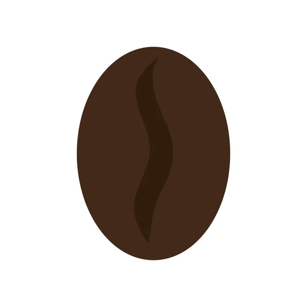 Icono de grano de café — Vector de stock