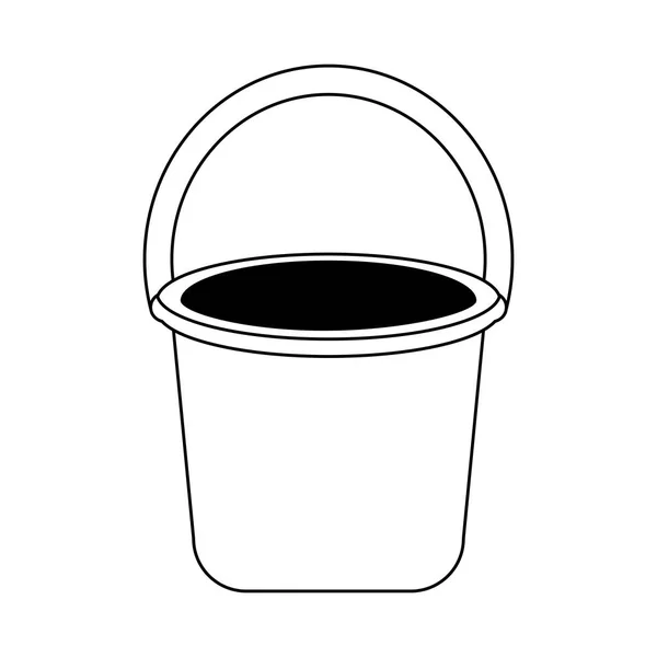 Bucket icon image — Stock Vector