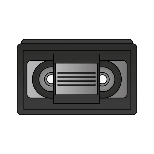 Vhs icono de cinta — Vector de stock