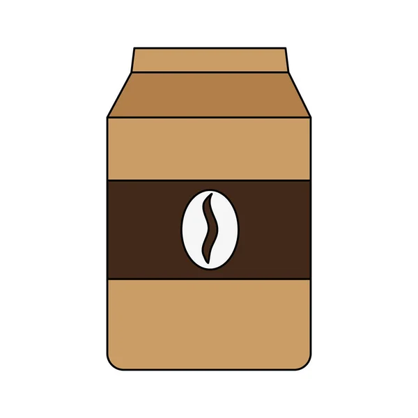 Icona sacchetto del caffè — Vettoriale Stock