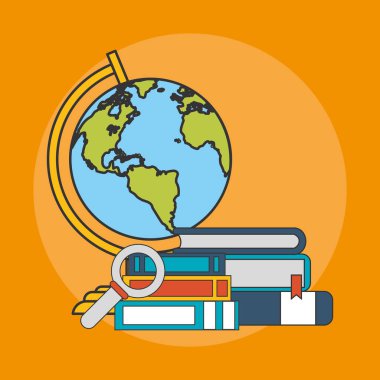 kitap ve earht gezegen simgesi