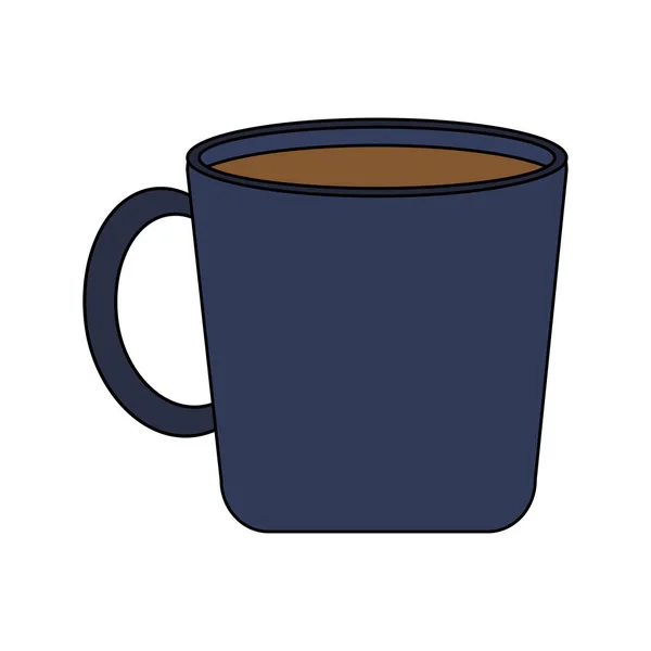 Taza de café icono — Vector de stock