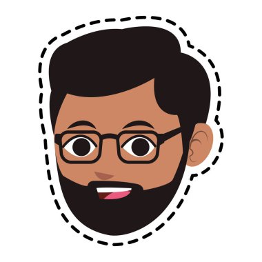 adam simge görüntüsünü yüzü