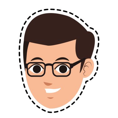 adam simge görüntüsünü yüzü