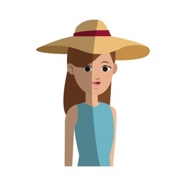 kadın karikatür simgesi