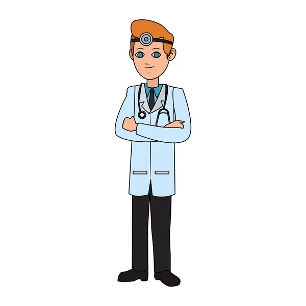 Tıp doktoru simge görüntüsü — Stok Vektör